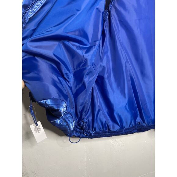 NEW Old Navy 4X Blue Puffer Vest Metallic - Picture 4 of 6
